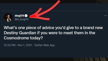 Community Manager asked for advice to new Destiny players... Here