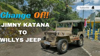 DARI SUZUKI JIMNY KATANA JADI JEEP WILLYS REPLIKA SEPERTI INI