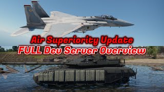 Celebrity Air Superiority Dev Server Overview - ALL The New Vehicles + Details [War Thunder] Net Worth