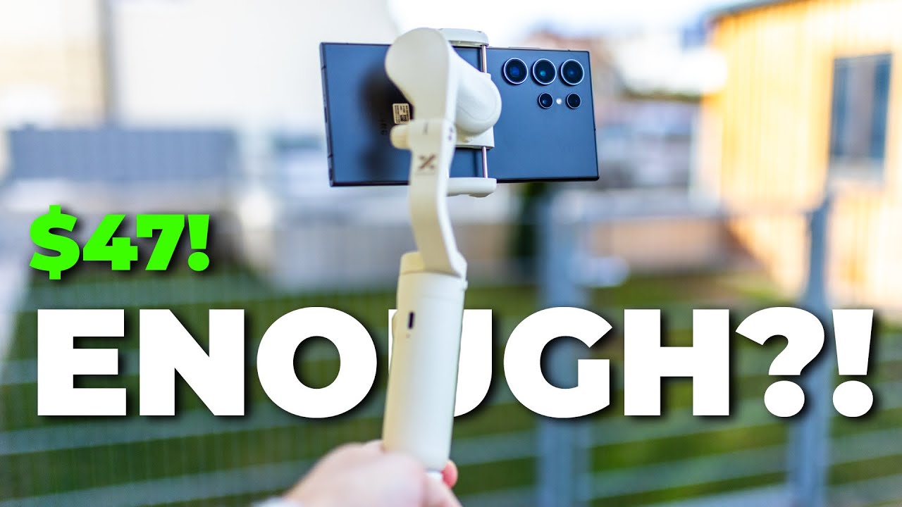 Я купил самый дешёвый трёхосевой стабилизатор для смартфона! Какой сюрприз! 😱