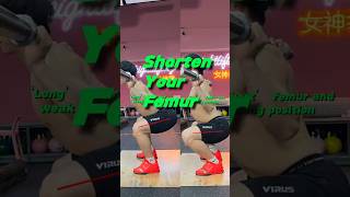 Famous Shorten Your Femur? #chineseweightlifting #squat #olympicweightlifting Net Worth