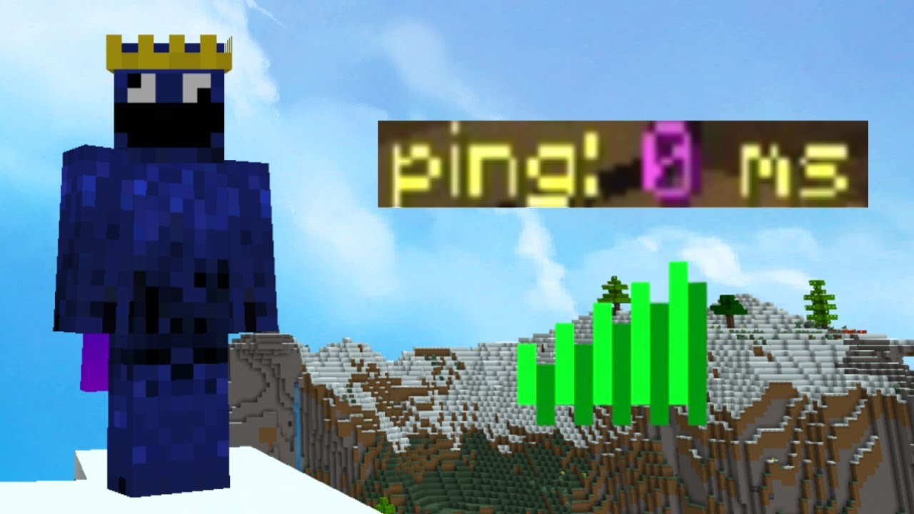 this guy has 0 PING...