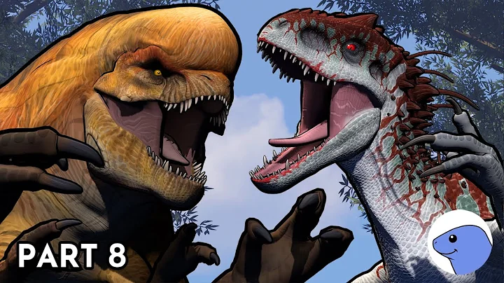 Distortus Rex vs Indominus Rex (Lv. 30) | Animation (Part 8)