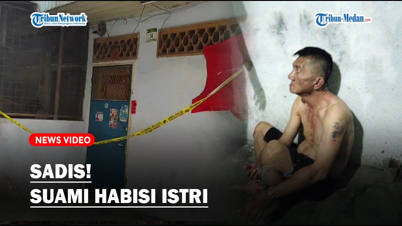 Suami Bunuh Istri di Medan, Pelaku Babak Belur Digebuki Warga