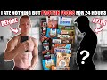 I ate nothing but PROTEIN FOODS for 24 HOURS! **3,000 Calories - Before &amp; After**
