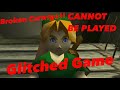 My glitched copy of Ocarina of Time