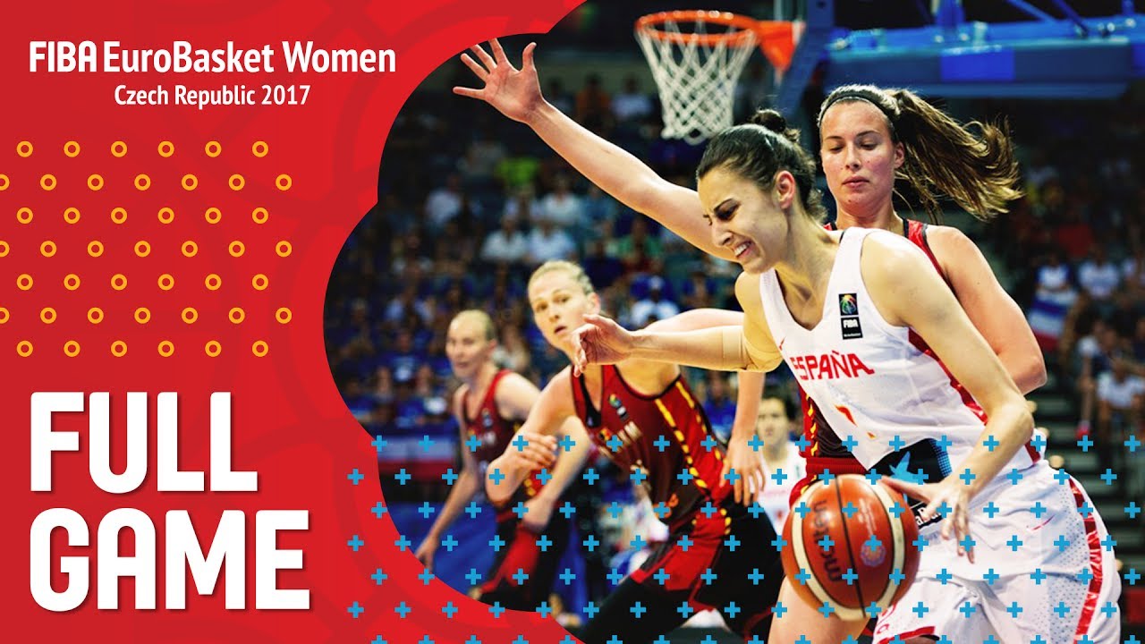 Spain v Belgium Full Game Semi Final FIBA EuroBasket Women 2017