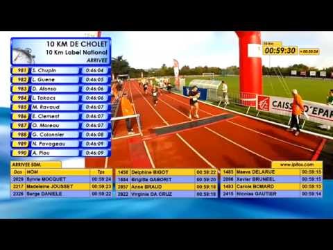 Les Foulées Choletaises — vídeo da prova
