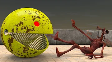 Robot Pacman vs Siren Head  [The Battle]