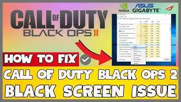 How to Fix Call of Duty Black Ops 2 Black Screen ISSUE | 2023 Easy Fix #updated