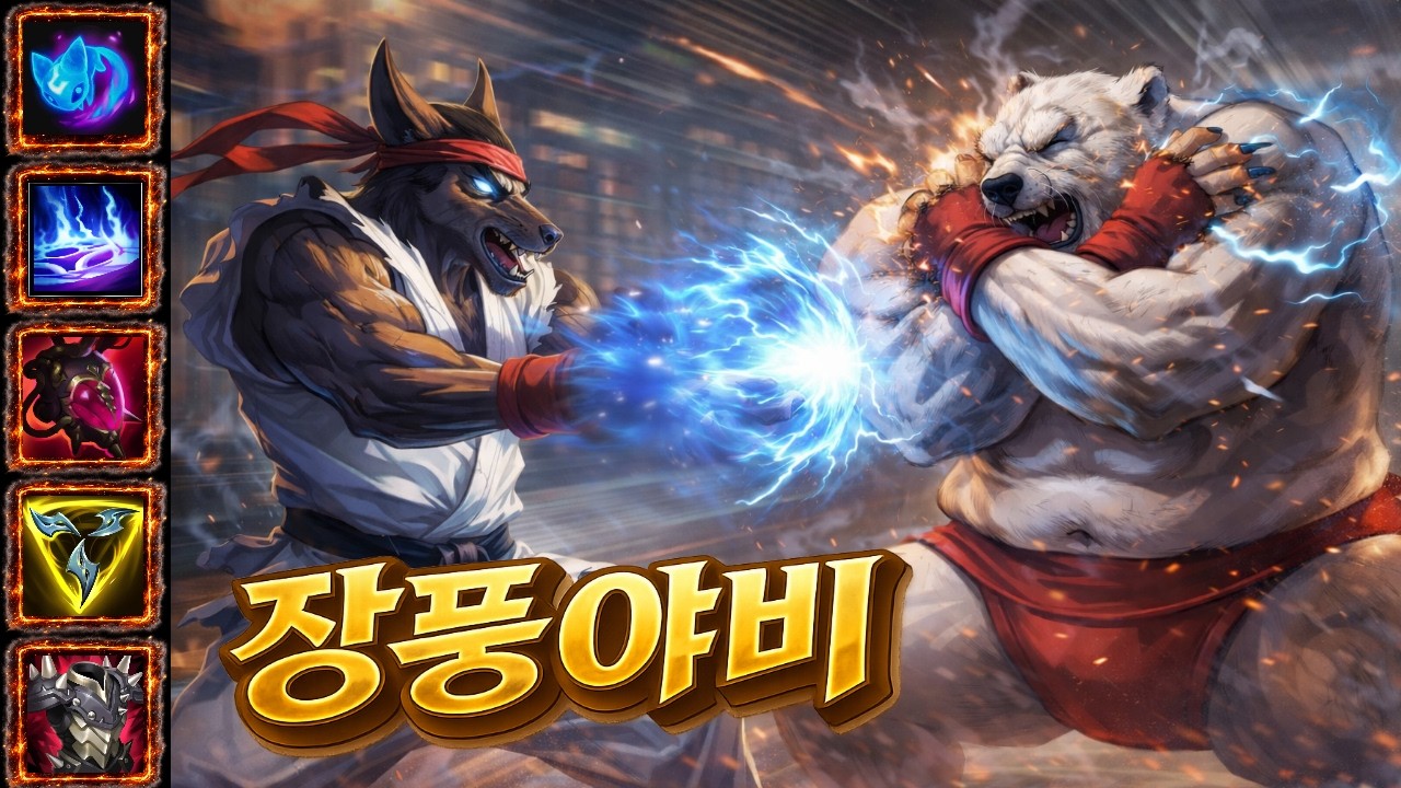 볼리베어 멘탈 찢어버리는 장판 야비 나서스 ㅋㅋ