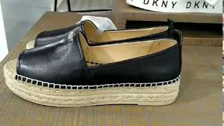 dkny mer peep toe espadrilles