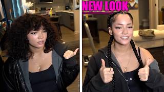 Cinna Gets Braids for the First Time | New Look, Who Dis? Ft. Tylil