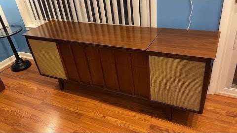 A Very, Very Special Episode - Revisiting the 1966 Olympic HiFi Console Model SS203B