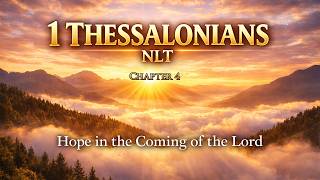 1 Thessalonians, Chapter 4 - Holy Bible (NLT) - Audio with Words & Video