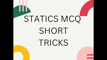 MCQ SHORTCUT TRICKS|| Statics || স্থিতিবিদ্যা - ১ || Engineering, Varsity & HSC|Technique store
