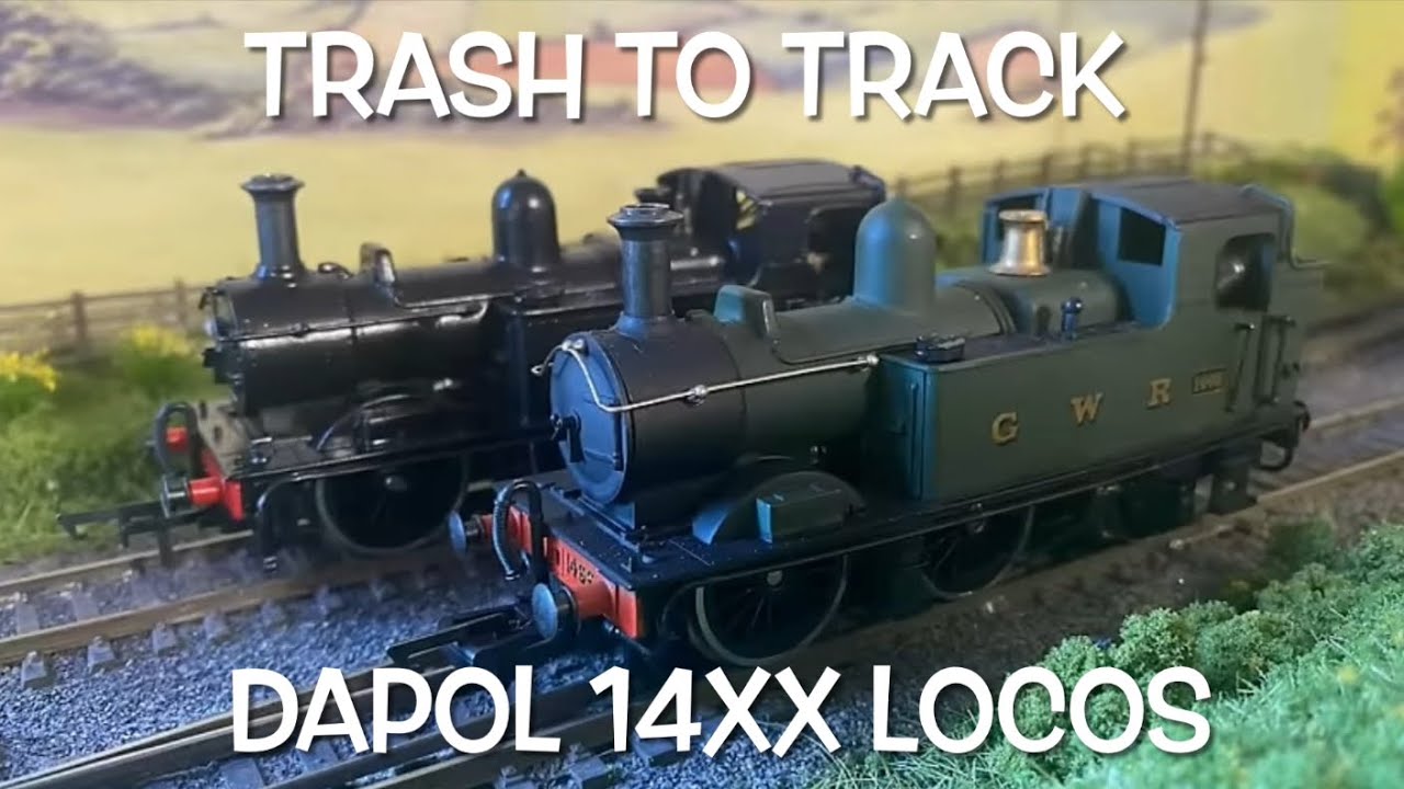 Trash to Track. Episode 78. Dapol GWR 14XX tank loco’s.