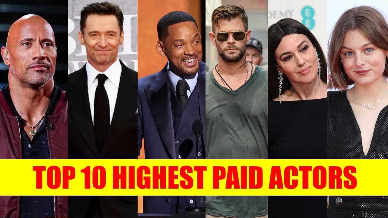 Top 10 Highest Paid Hollywood Actors of All Time – Amazement - YouTube Top 10 Highest Paid Hollywood Actors of All Time – Amazement - YouTube