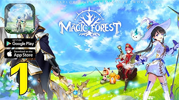 Magic Forest: Dragon Quest Gameplay Walkthrough Deel 1 - Welke geheimen liggen erin? (iOS, Android)