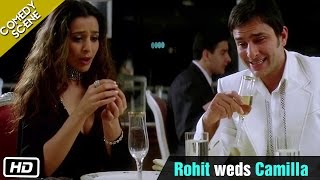 Rohit weds Camilla - Comedy Scene - Kal Ho Naa Ho - Shahrukh Khan, Saif Ali Khan & Preity Zinta