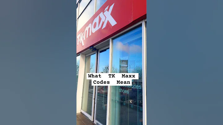 What do the TK Maxx Codes Mean? #tkmaxx #shopping #secretcodes #fashion #lifehacks #tips #style