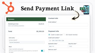 How to share a payment link in HubSpot (Send Link Easily)