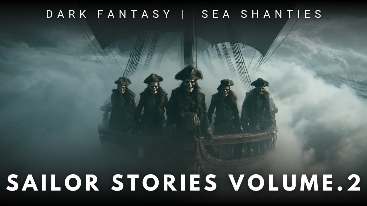 [40 Minutes] SAILOR STORIES 🌊🏴‍☠️| Pirate Folk Anthems | Music for Writing & Adventure