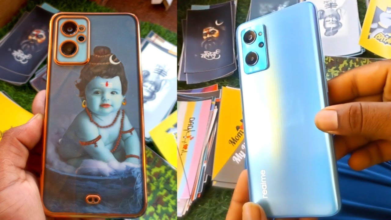 mahadev skins realme 9i new mobile phone back skin lamination with