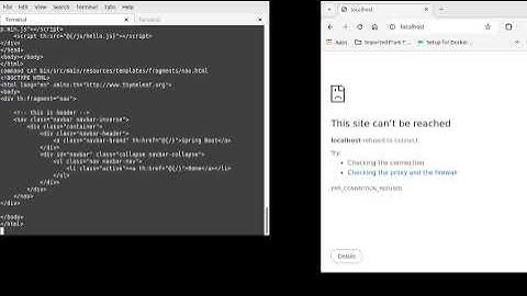 Programming {{ java maven thymeleaf springboot }} html fragments web