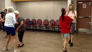 Salsa Dance Class with Pan Yu at the East Brunswick Senior Center on 8-21-26