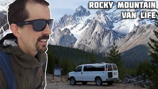 Van Life in the Canadian Rockies  Mt. Abruzzi and Turkey Dinner Wraps