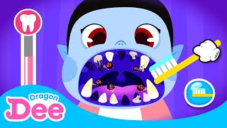 Brush Along With Monsters 🧟‍♂️ | Brushing Teeth | Safety Game For Kids | Healthy Habits | Dragon Dee screenshot 4