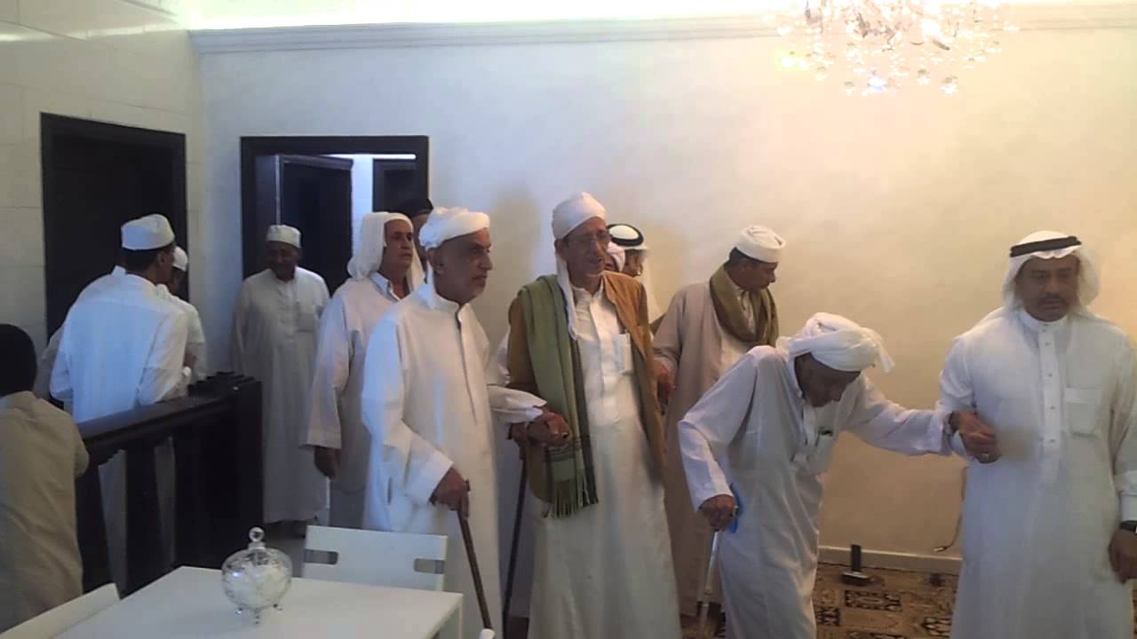 استقبال المنصب في بيت الخال علي بن حسين المحضار