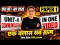 UGC NET DEC 2026 Paper 1 | Communication - Complete Course Marathon | by EN LEARNERS