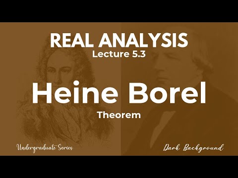 Real Analysis Lecture