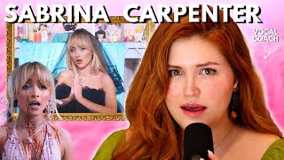 Vocal Coach Reacts to SABRINA CARPENTER I 