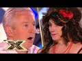 LOL! SHE GET'S CHANGED IN FRONT OF THE JUDGES! | The X Factor UK