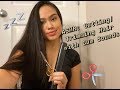 ASMR: Hair Cutting, Straightening, and Brushing (with Gum Chewing/Snapping)