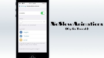 NoSlowAnimations - Cydia Tweak - Review by CM Apps
