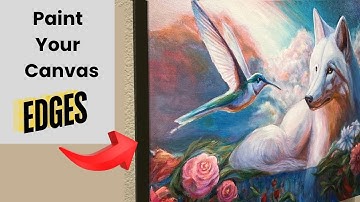 Pro Tips: How to Paint the Edges of Your Canvas for a Polished Finish!