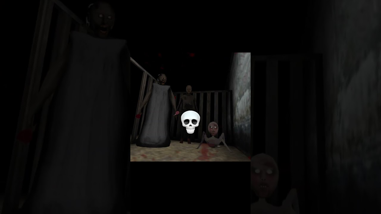 "Granny pet are eating me"😭😭