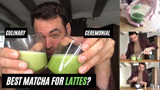 Best Matcha to Use for a Latte? Culinary Matcha vs. Ceremonial Matcha
