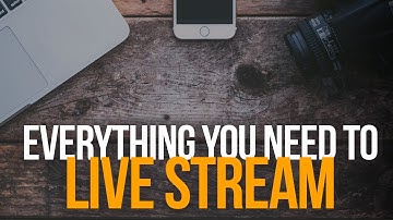 EVERYTHING YOU NEED TO LIVE STREAM | The Hardware, Software, Internet Speed, Everything You Need