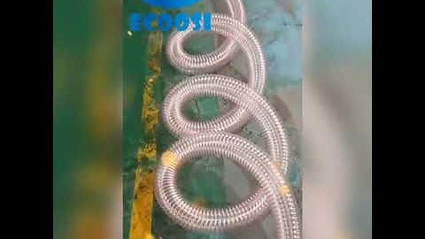 CNC woodworking PU dust collection hose from ecoosi industrial co., ltd