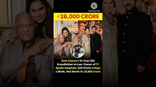 Celebrity Dr. Prathap C. Reddy - A Healthcare Hero Of India🇮🇳 #india #apollohospital #apollo #ramcharan #reddy Wealth