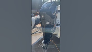 Mercury 175HP V6 Outboard - Fire up 🔥 #goboldly #mercuryracing #mercurymarine #boating