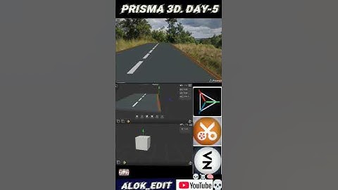 Day-5#prisma  video#prisma 3d#3d modelling a video#hd modelling a videohd video 4k#hd video 4k