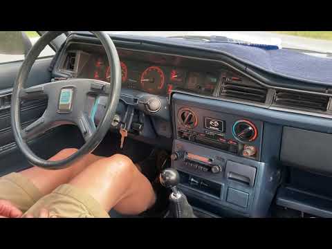 1982 Subaru BRAT driving video