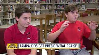 Boys help save 38,000 books from landfills, donate them to hospitals, schools
