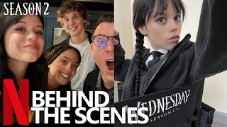 'Wednesday' Season 2 - Jenna Ortega Behind the Scenes. Cast Reveal. Steve Buscemi, Christopher Lloyd